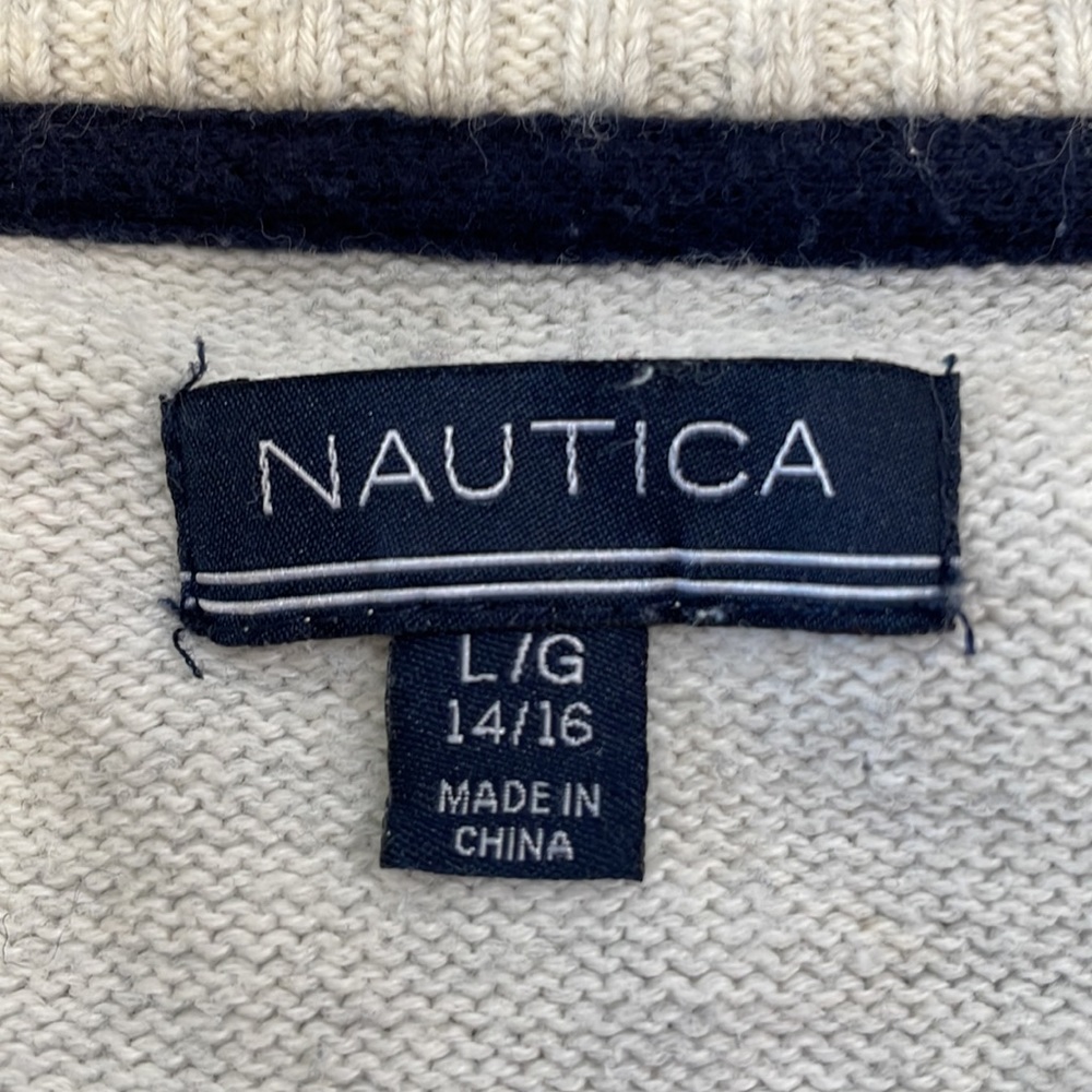 Nautica sweater jacket - Picture 3 of 11